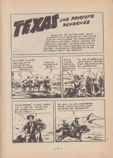 Extrait de Fox (Lug) -38- Texas : Une poursuite acharnée