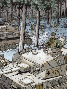 Extrait de Lefranc - La Collection (Hachette) -6 / VI- La bataille des ardennes