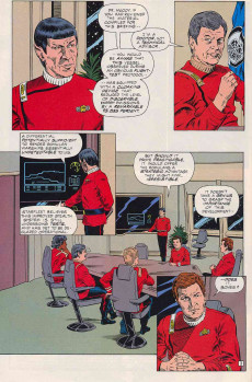 Extrait de Star Trek (1989) (DC comics) -AN06- Convergence