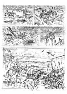 Extrait de Les tuniques Bleues -63TL- La bataille du Cratère