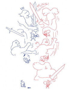 Extrait de Les amoureux (Hussenot) - Les amoureux