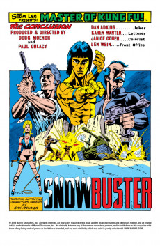 Extrait de Master of Kung Fu Vol. 1 (Marvel - 1974) -31- Snowbuster!
