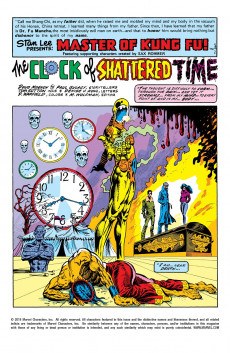 Extrait de Master of Kung Fu Vol. 1 (Marvel - 1974) -42- Clock of Shattered Time!