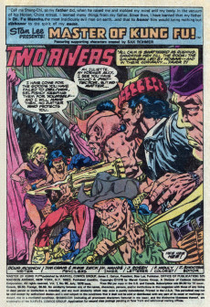 Extrait de Master of Kung Fu Vol. 1 (Marvel - 1974) -66- Showdown with Kogar!
