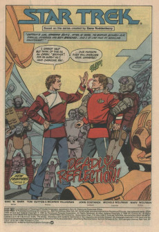 Extrait de Star Trek (1984) (DC comics) -11- New Frontiers, Chapter 3: Deadly Reflection!