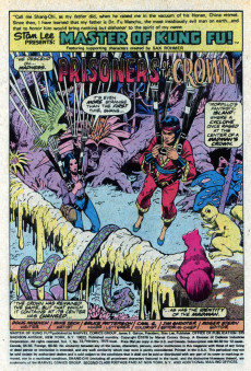 Extrait de Master of Kung Fu Vol. 1 (Marvel - 1974) -73- The Behemoths!