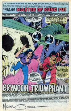 Extrait de Master of Kung Fu Vol. 1 (Marvel - 1974) -74- Brynocki Triumphant!
