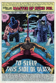 Extrait de Master of Kung Fu Vol. 1 (Marvel - 1974) -79- This Side of Death!