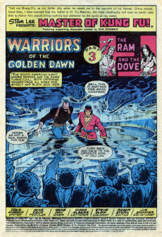 Extrait de Master of Kung Fu Vol. 1 (Marvel - 1974) -85- Temple of blood!