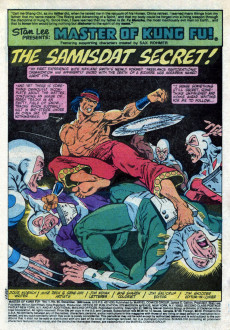 Extrait de Master of Kung Fu Vol. 1 (Marvel - 1974) -95- Raid on Samisdat's Island!