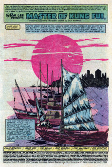 Extrait de Master of Kung Fu Vol. 1 (Marvel - 1974) -103- A City Asea!