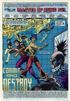 Extrait de Master of Kung Fu Vol. 1 (Marvel - 1974) -112- Commit-- and Destroy!