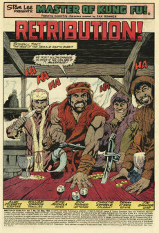 Extrait de Master of Kung Fu Vol. 1 (Marvel - 1974) -124- ... In the House of His Father...