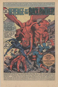 Extrait de Black Panther Vol.1 (1977) -15- Klaw Stands Supreme!
