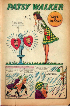 Extrait de Patsy Walker (1945) -12- Love in Bloom!