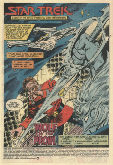 Extrait de Star Trek (1984) (DC comics) -22- Wolf on the Prowl
