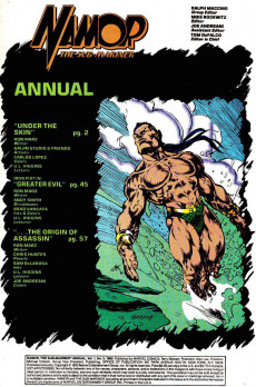 Extrait de Namor, The Sub-Mariner (Marvel - 1990) -AN03- Introducing The Assassin!