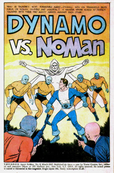 Extrait de NoMan (Tower Comics - 1966) -2- Dynamo vs. NoMan