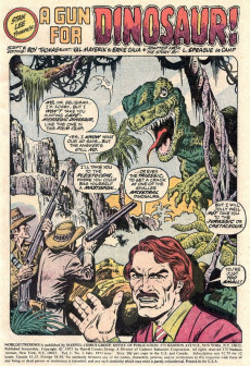Extrait de Worlds Unknown (1973) -2- A Gun for Dinosaur!