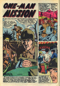 Extrait de War is Hell (Marvel - 1973) -5- Trapped Platoon!