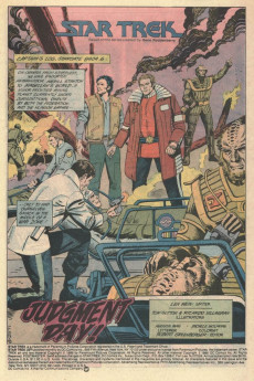 Extrait de Star Trek (1984) (DC comics) -32- Judgment Day