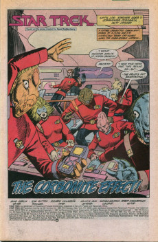 Extrait de Star Trek (1984) (DC comics) -42- Sabotage...or Gremlins?