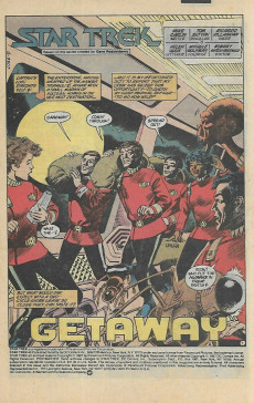 Extrait de Star Trek (1984) (DC comics) -46- Shore Leave!