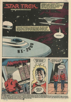 Extrait de Star Trek (1984) (DC comics) -AN01- The First Mission!