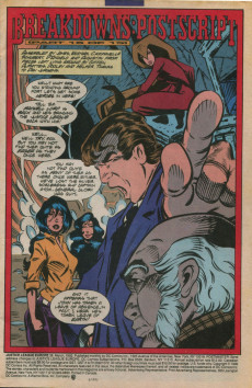 Extrait de Justice League Europe (1989) -36- The End of an Era?