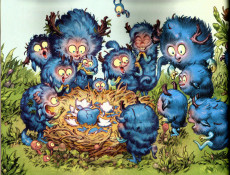 Extrait de Monstre (Manoukian) -2- Monstre n'est pas bleu