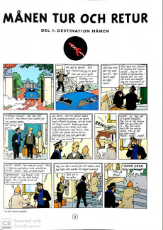 Extrait de Tintin (en langues étrangères) -INTsuédois- Tintin pa manen