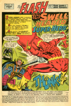 Extrait de The flash Vol.1 (1959) -177- The Swell-Headed Super-Hero!