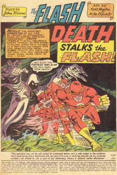Extrait de The flash Vol.1 (1959) -176- Death Stalks the Flash!