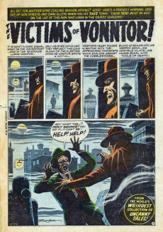 Extrait de Uncanny Tales Vol.1 (Atlas - 1952) -14- The Victims of Vonntor!