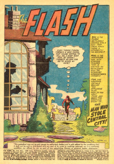 Extrait de The flash Vol.1 (1959) -116- The Man Who Stole Central City!