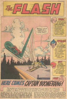Extrait de The flash Vol.1 (1959) -117- Here Comes Captain Boomerang!