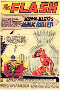 Extrait de The flash Vol.1 (1959) -119- The Mirror-Master's Magic Bullet!
