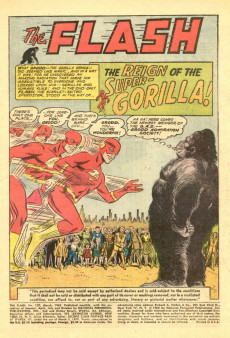 Extrait de The flash Vol.1 (1959) -127- Reign of the Super-Gorilla!