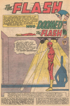 Extrait de The flash Vol.1 (1959) -130- Who Doomed the Flash?