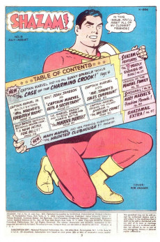 Extrait de Shazam (DC comics - 1973) -13- The Shazam Family -- And Their Greatest Friends!