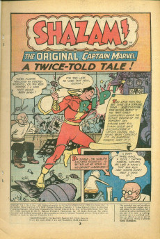Extrait de Shazam (DC comics - 1973) -8- The Greatest Stories of the World's Mightiest Mortals!