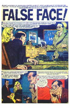 Extrait de Uncanny Tales Vol.1 (Atlas - 1952) -56- The Glass Man-False Face!-Out of This World!