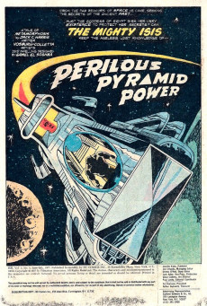 Extrait de The mighty Isis (DC comics - 1976) -5- Perilous Pyramid Power