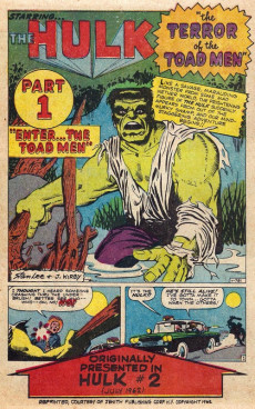 Extrait de Marvel Collectors' Item Classics (1965) -8- (sans titre)