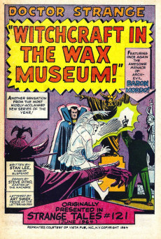 Extrait de Marvel Collectors' Item Classics (1965) -12- In the Clutches of Dr. Doom!