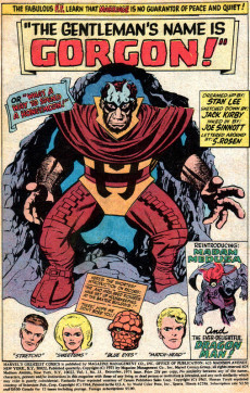 Extrait de Marvel's Greatest Comics (1969) -33- The Gentleman's Name Is Gorgon!
