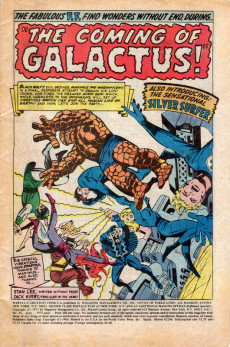 Extrait de Marvel's Greatest Comics (1969) -35- The Cataclysmic Coming of the Silver Surfer!