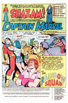 Extrait de Shazam (DC comics - 1973) -31- The Rainbow Squad