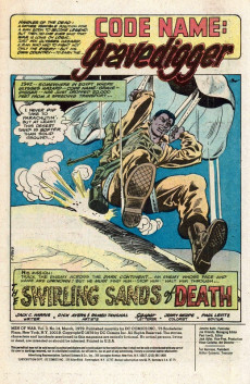 Extrait de Men of War Vol.1 (DC Comics - 1977) -14- The Swirling Sands of Death!