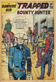 Extrait de Rawhide Kid Vol.1 (1955) -26- The Bounty-Hunter's Trap!